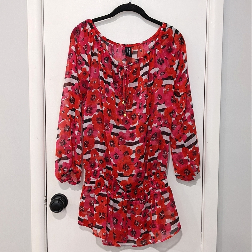 Jones New York Floral Tunic